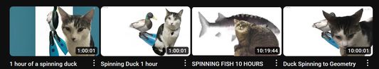 Cat added to very important video. Works on videos in playlists, homepage, search and recommended.