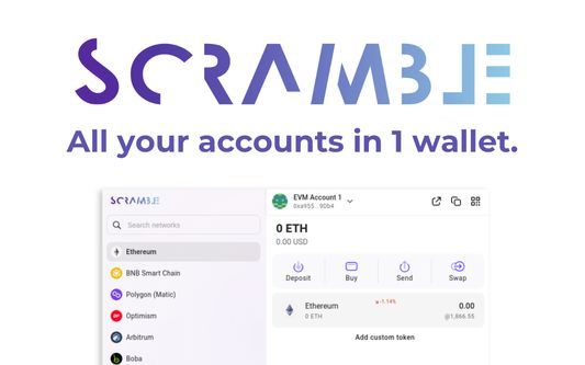 Scramble - All your accounts in one wallet