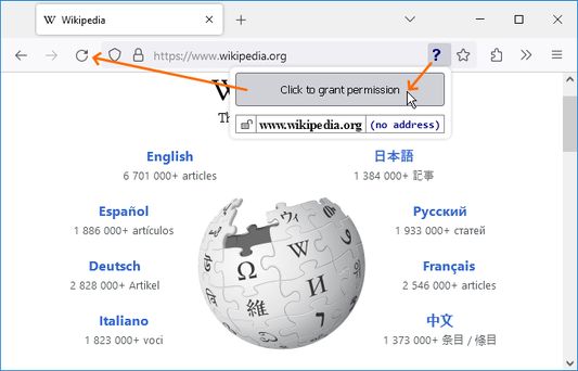 How to grant webRequest permission