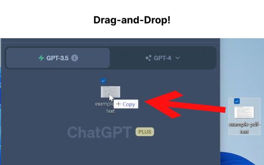 Drag and Drop Functionality screenshot