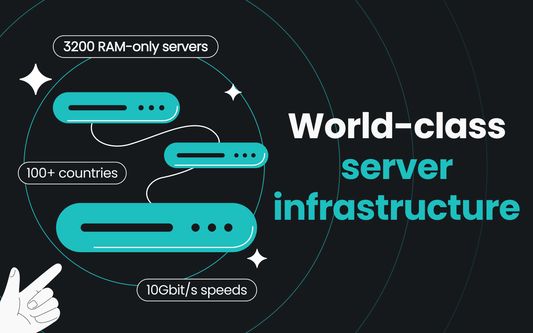 World-class server infrastructure.