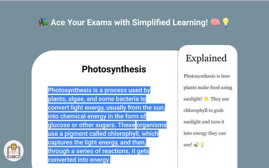 📚 Ace Your Exams with Simplified Learning! 🧠💡