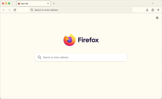 Light New Tab Page