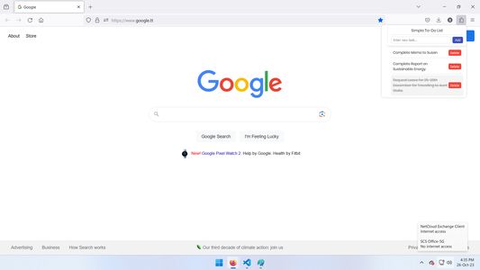 List of Tasks