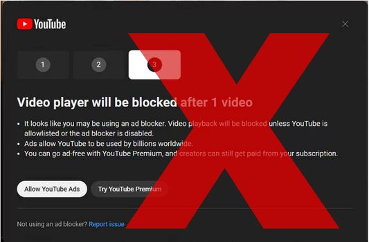 YouTube Anti-AdBlock