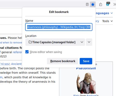 Time Capsules are just bookmarks with extra powers: everytime you create a Time Capsule, it also creates a bookmark. This means that exporting and reimporting your bookmarks in another browser should be all you need to do to transfer your Time Capsules to that other browser.
