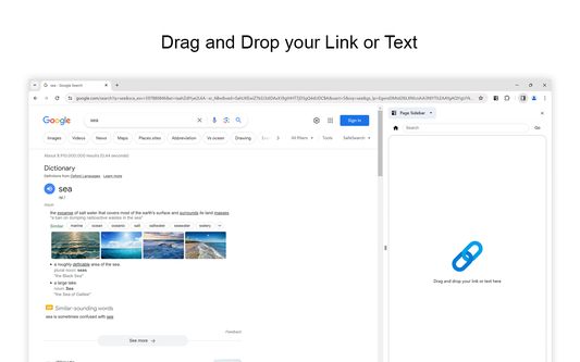 Drag and drop any hyperlink