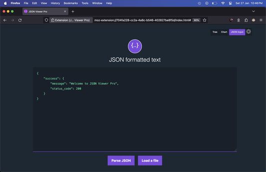 Paste JSON and go.