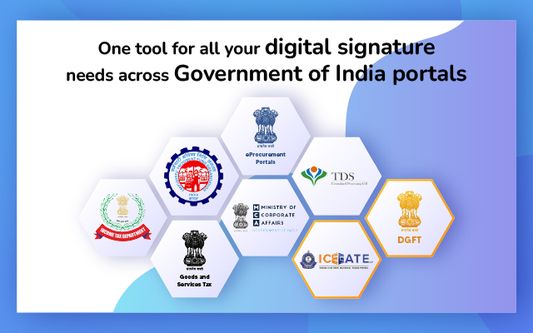 One tool for all your digital signature needs across Government of India portals