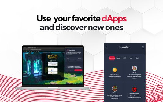 Use your favorite dApps and discover new ones