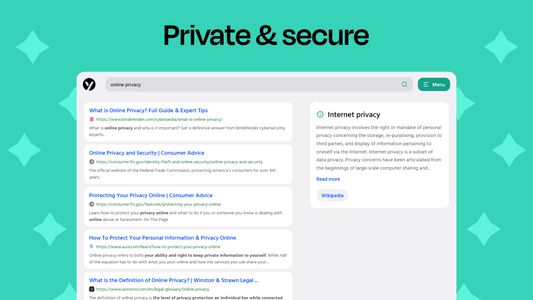 Private & secure