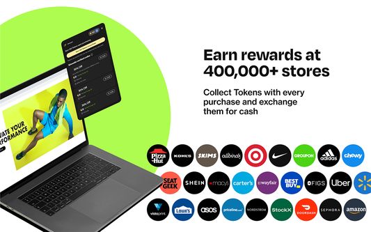 Earn rewards at 400,000+ stores