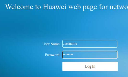 Autocompleting Huawei.