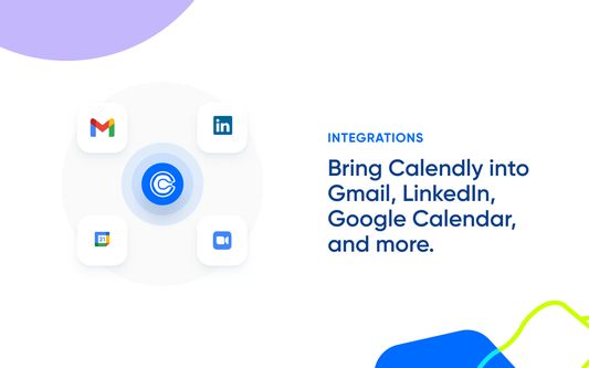 One-click into Calendly from your Gmail, LinkedIn, and Gong Engage compose toolbars. Plus, color-coded Calendly events in Google Calendar.