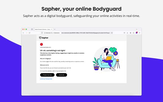 Sapher, your online Bodyguard