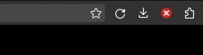 Pinned toolbar button