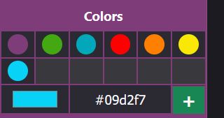 Illustration of the "Colors" section.