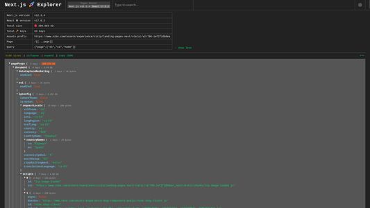 Next.js Explorer