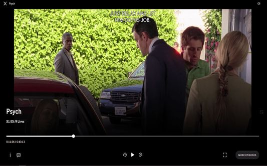 How Peacock normally looks.
