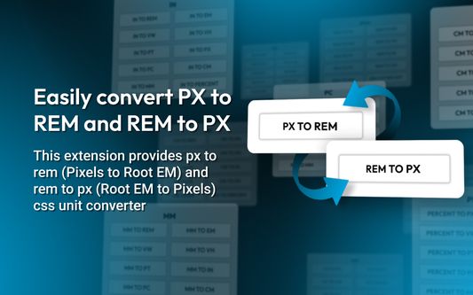 PX to REM / REM to PX Converters