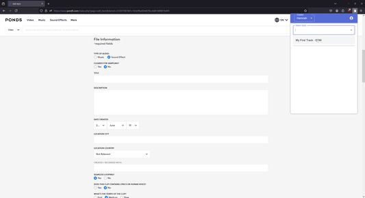 Select your My Assets Manager asset on the edit page of a marketplace