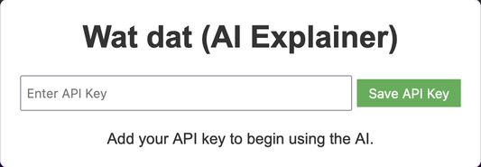 Add your Groq API key