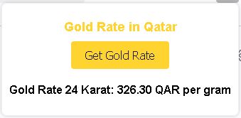 24 Karat Gold Rate in Qatar