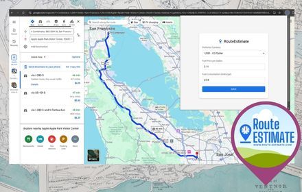 Quickly calculate fuel costs for your trips with customizable settings and real-time estimates!