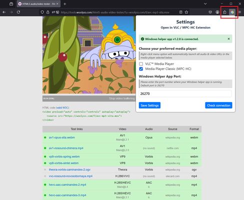 How to access addon settings.
