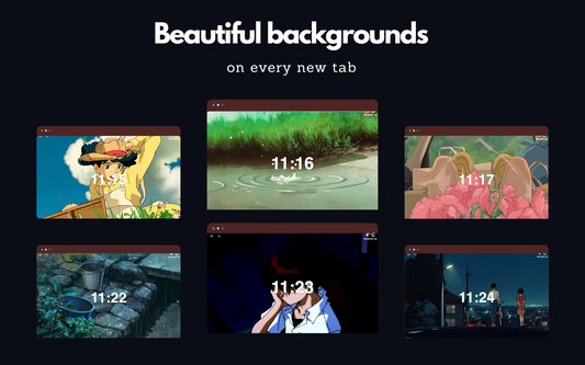 Displaying possible different backgrounds you can have