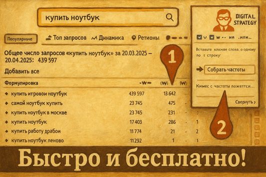 Быстрый и легкий сбор семантики с Wordstat Utils!