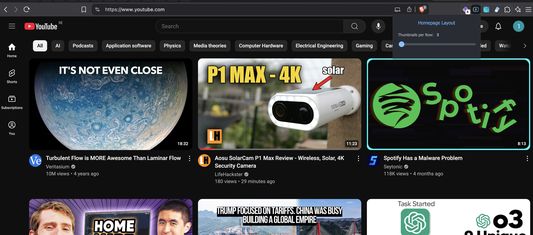 thumbnail count
