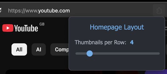 thumbnail settings
