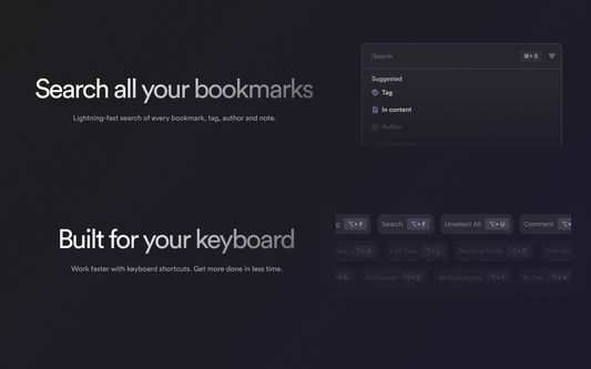 Search all your bookmarks