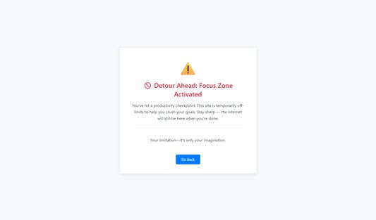 Block page