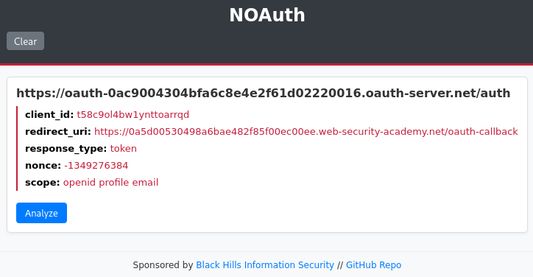 Oauth Flow Identification