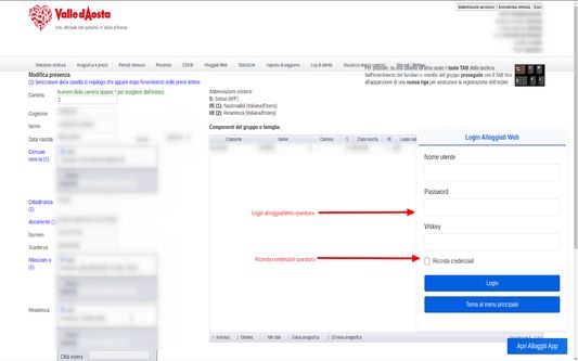 Con le credenziali salvate in modo sicuro nel tuo browser, puoi inviare con un solo click le schedine alla questura, senza dover fare accessi multipli o compilare ulteriori form.