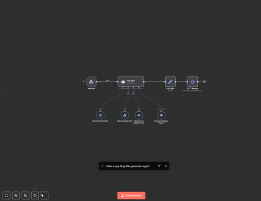 Generating n8n workflow
