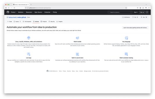 Wide GitHub enabled on Firefox.