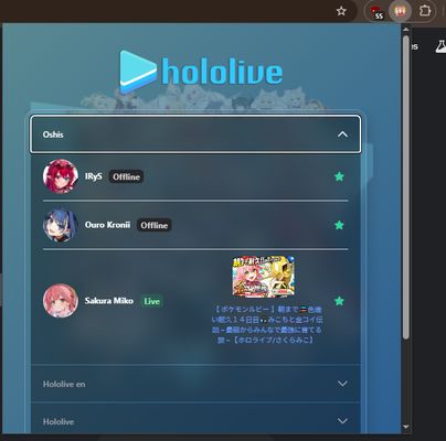 Check live status