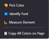 Right Click Menu