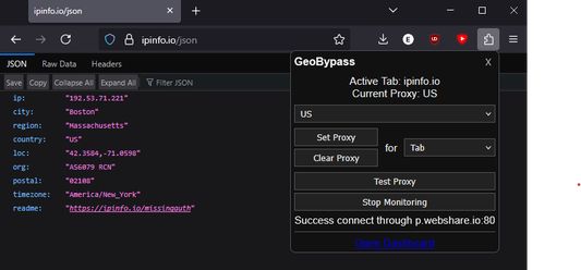 Set proxy on a per-tab basis