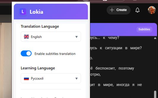 Select your languages (49 available)