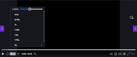 When you want to double the speed, the extension matches Udemy’s built-in option perfectly.