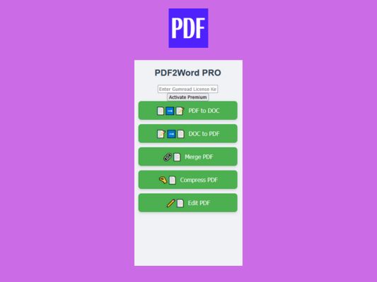 PDF Conversion