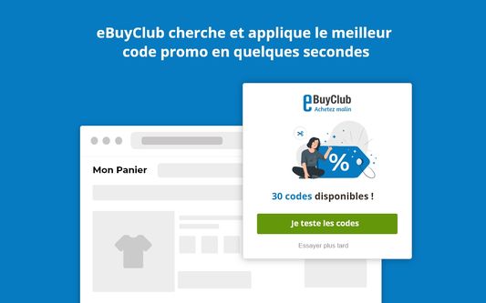 Activez votre CashBack en 1 clic pour obtenir votre remboursement.