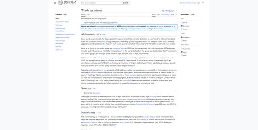 Hover to highlight paragraph you wish to practice typing.