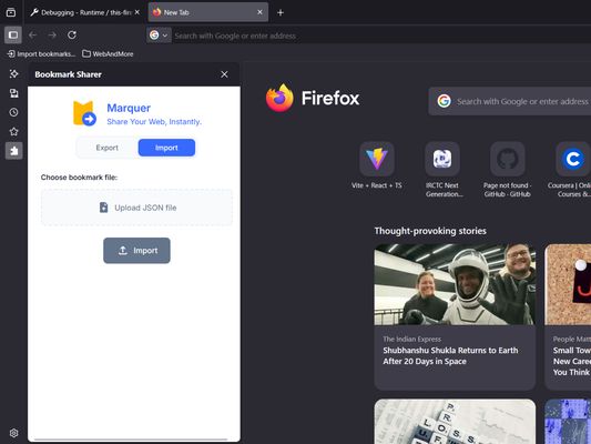 Import Page