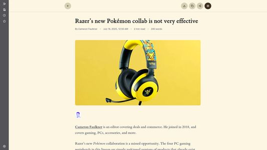 This is how the article looks like in RWD (Only content that matters)