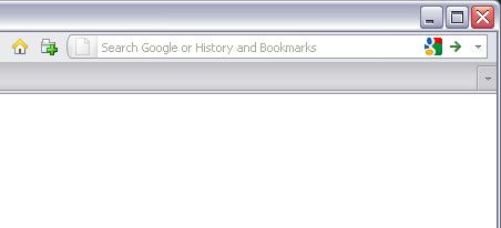 Foobar takes the old search bar's search management icon and puts it into the address bar.